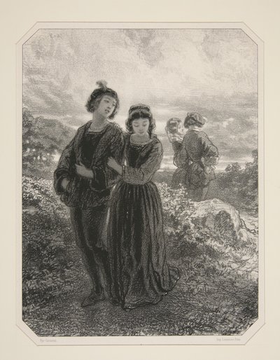 Rozeta autorstwa Paul Gavarni