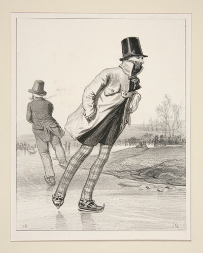 SIR WALTER SPOTT z Dublina, turysta, orientalista (sic!) i papista. autorstwa Paul Gavarni