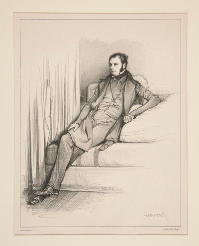 S. Henry Berthoud autorstwa Paul Gavarni