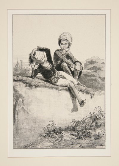 Tymoteusz (sic) Et Filemon autorstwa Paul Gavarni