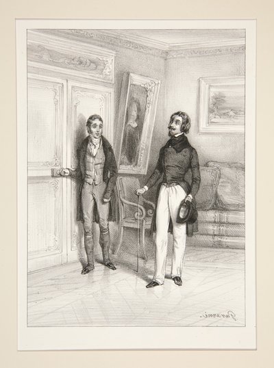 Fałszywy krok. Strona 335. autorstwa Paul Gavarni