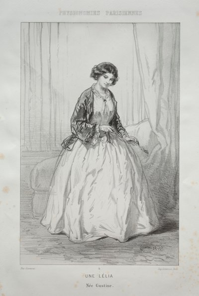 Lelia. autorstwa Paul Gavarni