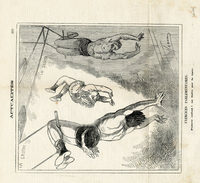 Ilustracja Hadola (1835-1875) w Le Charivari autorstwa Paul Hadol