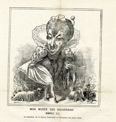 Ilustracja Hadola (1835-1875) w Le Charivari autorstwa Paul Hadol
