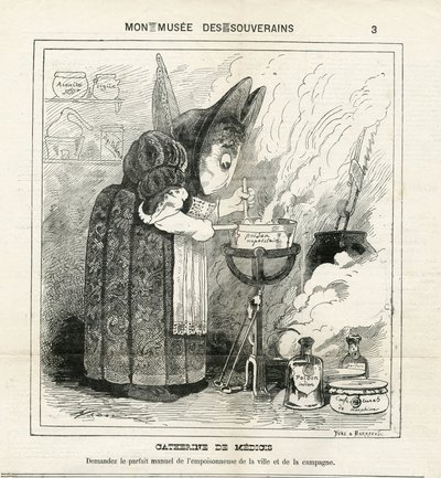 Ilustracja Hadola (1835-1875) w The Charivari autorstwa Paul Hadol