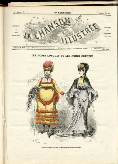 La Chanson illustree (magazyn), numer 19 autorstwa Paul Hadol