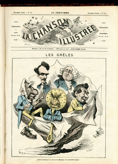 La Chanson illustree (magazyn), numer 54 autorstwa Paul Hadol
