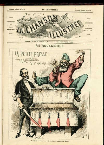 La Chanson illustree (magazyn), numer 59 autorstwa Paul Hadol
