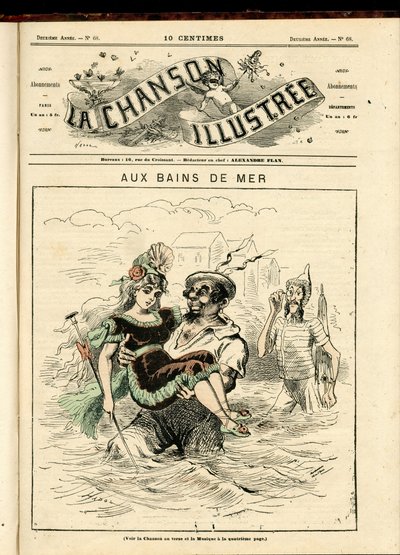 La Chanson illustree (magazyn), numer 68 autorstwa Paul Hadol