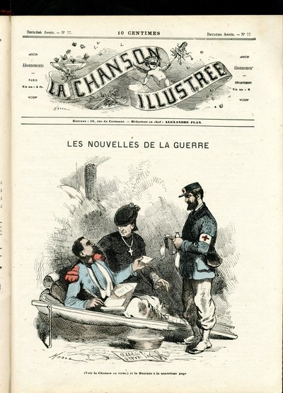La Chanson illustree (magazyn), numer 77 autorstwa Paul Hadol