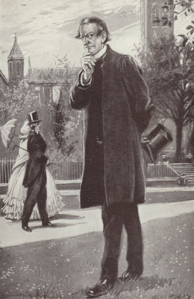 Ilustracja do Barchester Towers autorstwa Anthony