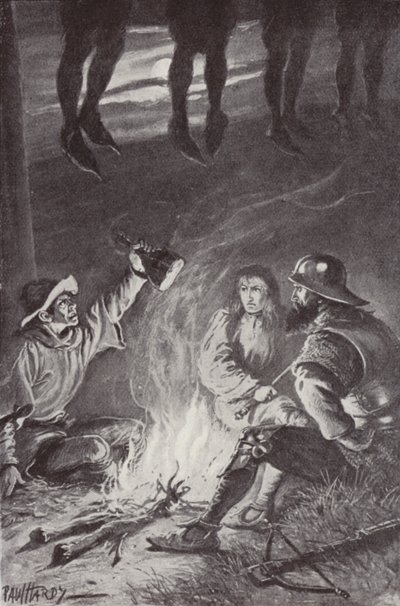 Ilustracja do The Cloister and the Hearth autorstwa Charlesa Reade autorstwa Paul Hardy