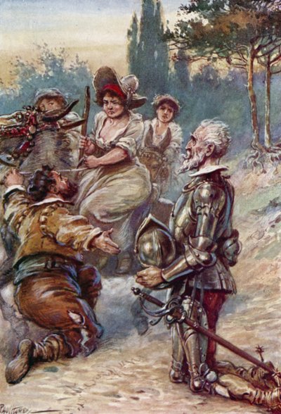 Królowa, Księżniczka i Księżna Piękna autorstwa Paul Hardy