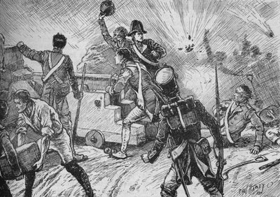 Garnizon odważnie spotkał się z bombardowaniem, 1902 autorstwa Paul Hardy