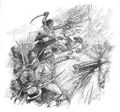 Starali się wspiąć na szaniec, 1902 autorstwa Paul Hardy