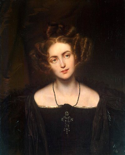 Portret śpiewaczki operowej Henriette Sontag”, 1806-1854, 1831. autorstwa Paul Delaroche