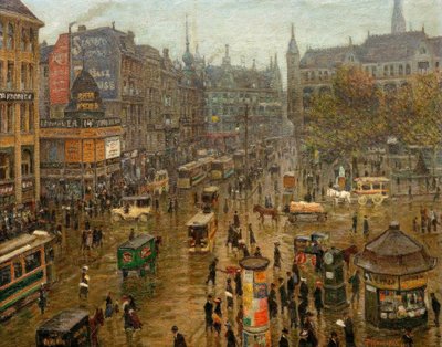 Spittelmarkt autorstwa Paul Höniger