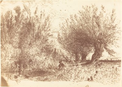 Brzegi rzeki (Bords de Riviere) autorstwa Paul Huet