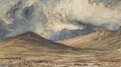 Góry Owernii, 1831-33. autorstwa Paul Huet