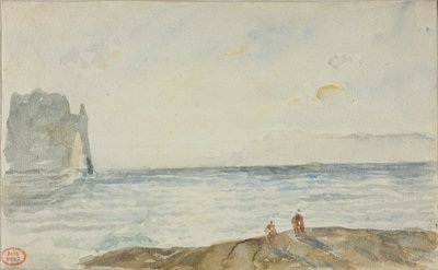 Zobacz w Etretat autorstwa Paul Huet