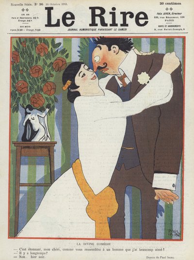 Ilustracja do Le Rire autorstwa Paul Iribe
