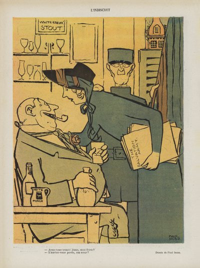 Ilustracja do Le Rire autorstwa Paul Iribe