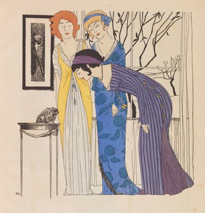 Suknie Paula Poireta, 1908. autorstwa Paul Iribe