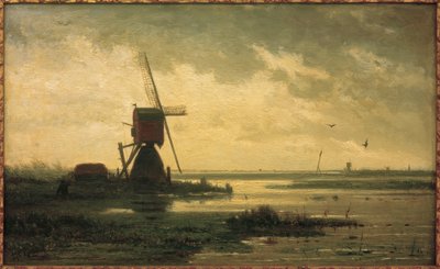 Polderlandschaft autorstwa Paul Joseph Constantin Gabriel