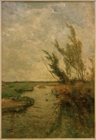 Polderlandschaft autorstwa Paul Joseph Constantin Gabriel