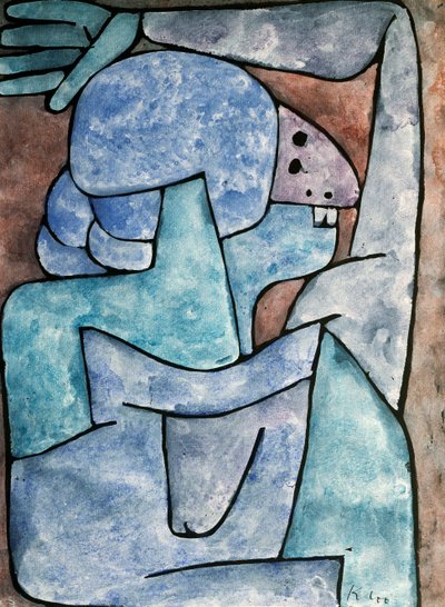 Uma Dama-Caluniadora autorstwa Paul Klee