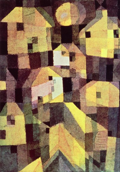 Composição abstrata de Housespolish autorstwa Paul Klee