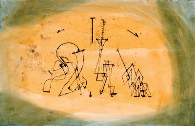 Trio abstrakcyjne, 1923 autorstwa Paul Klee
