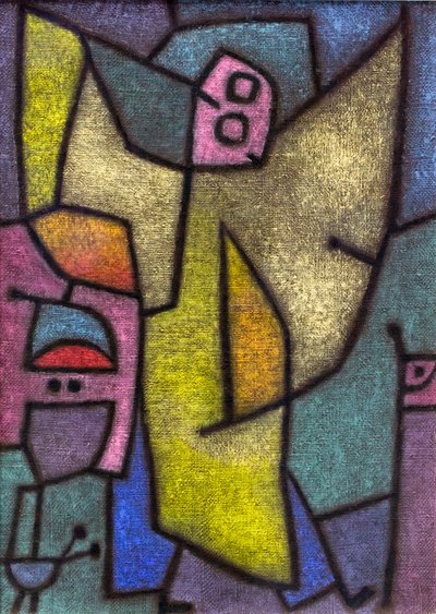 Angelus militans autorstwa Paul Klee