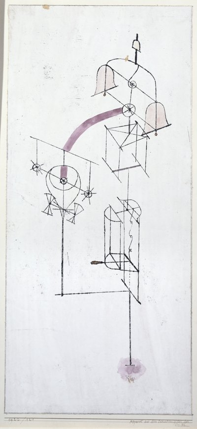 Aparatura z gabinetu dr Ph. autorstwa Paul Klee