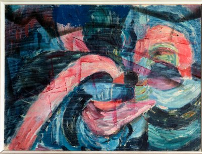 Dotarcie do brzegów strumienia i zbudowanie mostu - Malowanie autorstwa Paul Klee