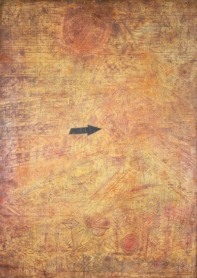 Strzała w ogrodzie (Strzała w ogrodzie) autorstwa Paul Klee