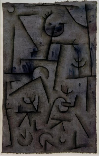 Bachanalia w czerwonym winie autorstwa Paul Klee