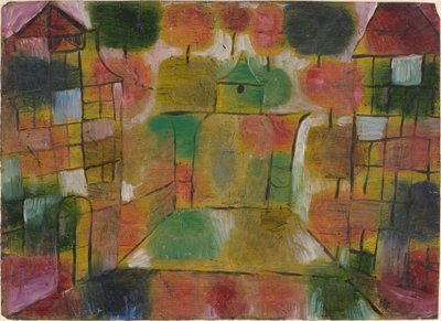 Drzewo i architektura — rytmy autorstwa Paul Klee