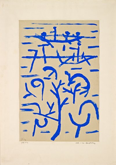 Łodzie w powodzi Łodzie w powodzi, 1937. autorstwa Paul Klee