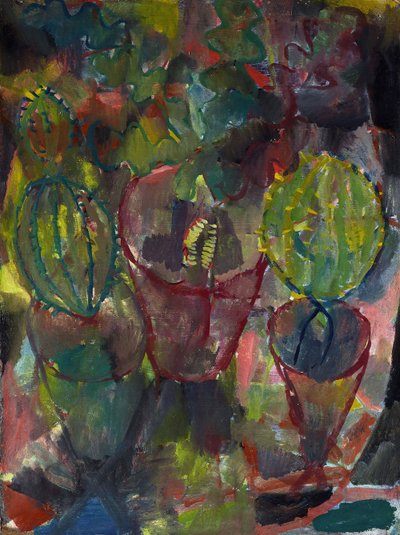 Kaktusy, 1912. autorstwa Paul Klee