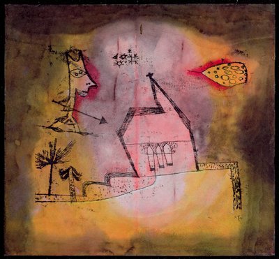 Kaplica się trzęsie autorstwa Paul Klee