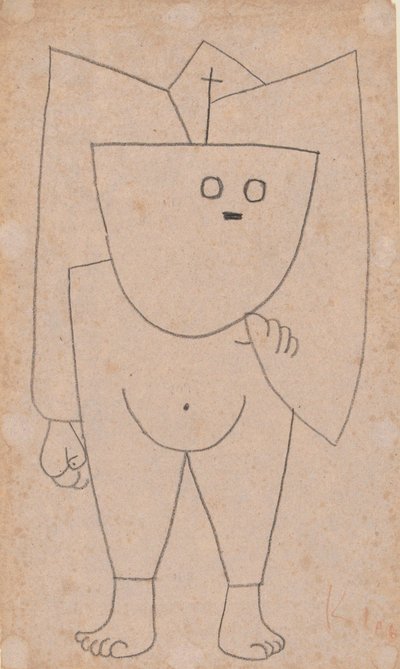 Duch chrześcijański Duch chrześcijański, 1939 autorstwa Paul Klee