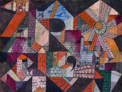 Miasto R, 1919. autorstwa Paul Klee