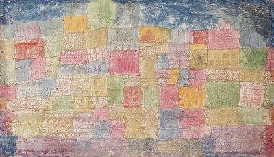 kolorowa sceneria; Kolorowe krajobrazy autorstwa Paul Klee