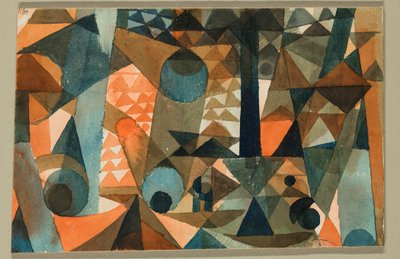 Kompozycja autorstwa Paul Klee