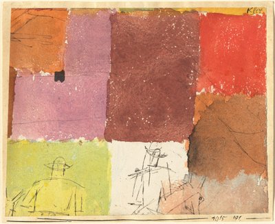 Kompozycja z figurami autorstwa Paul Klee