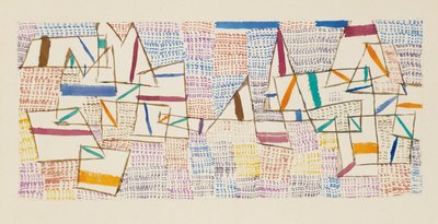 Wybrzeża Prowansji 7, 1927. autorstwa Paul Klee