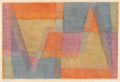 Światło i ostrość. 1935, 102 (P 2) autorstwa Paul Klee