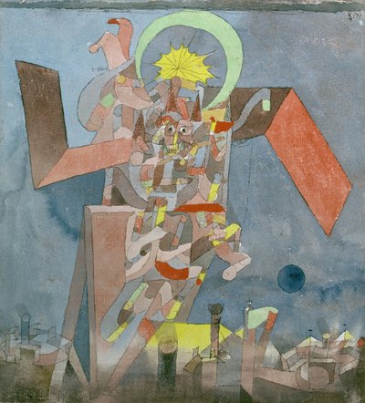Demon nad statkami autorstwa Paul Klee