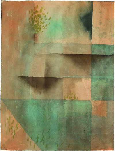 Die Mauer Mur, 1929. autorstwa Paul Klee